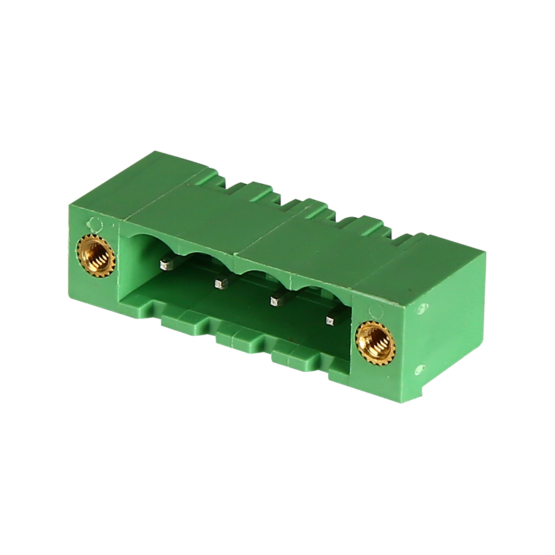 5.0MM 4P pluggbar terminalblokk hunntype