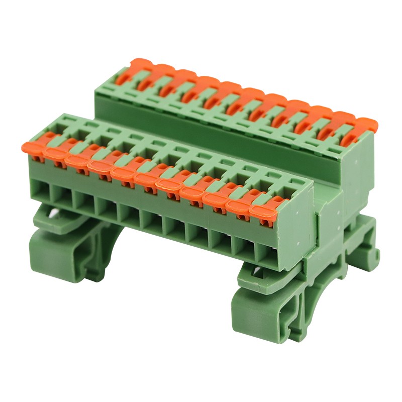 Din Rail Type Pluggbar terminalblokk