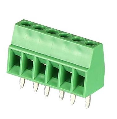 Skrue PCB Terminal Block 2,54mm 6P